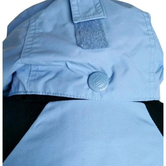 Columbia Woman's Winter Jacket Size L Blue NBC TV Television Olympics - Picture 6 of 7